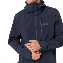 Jack Wolfskin Wind Jacket Desert Wind (windproof, water-repellent, PFC-free) navy blue Men